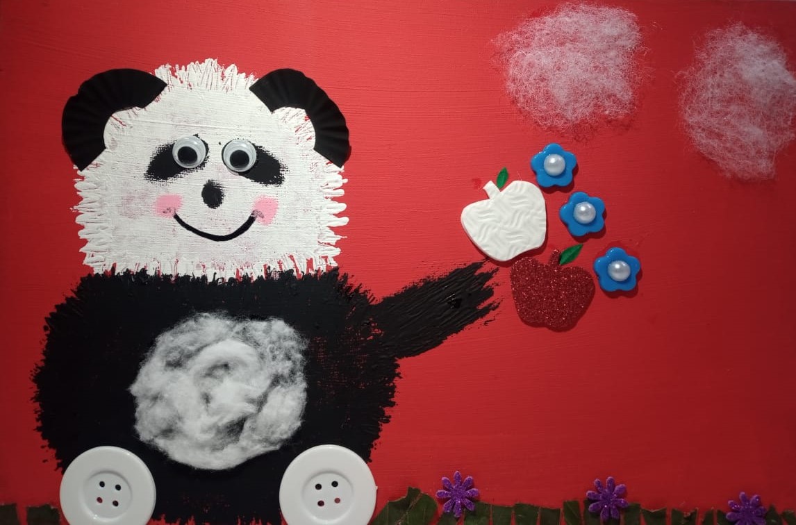 DÉBORA LAÍS TORRES DE SOUSA - COMPARTILHAR SUAS COMIDINHAS FAVORITAS É O QUE O PANDA MAIS GOSTA DE FAZER.
